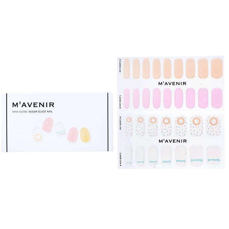 Mavenir Nail Sticker (Assorted Colour) - # Brillante Sepia Nail  32pcs