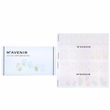 Mavenir Nail Sticker (White) - # White Cow Nail  32pcs