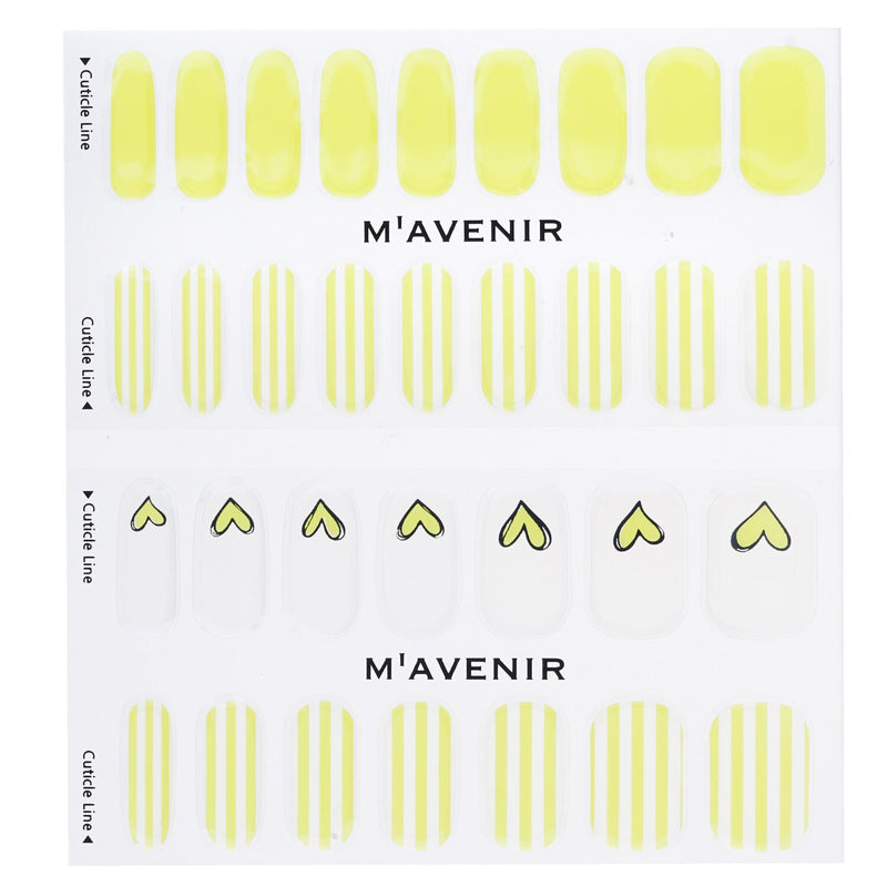 Mavenir Nail Sticker (Yellow) - # Cheer Love Nail  32pcs