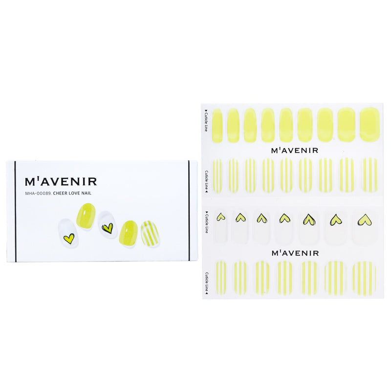 Mavenir Nail Sticker (Yellow) - # Day Dream Nail  32pcs