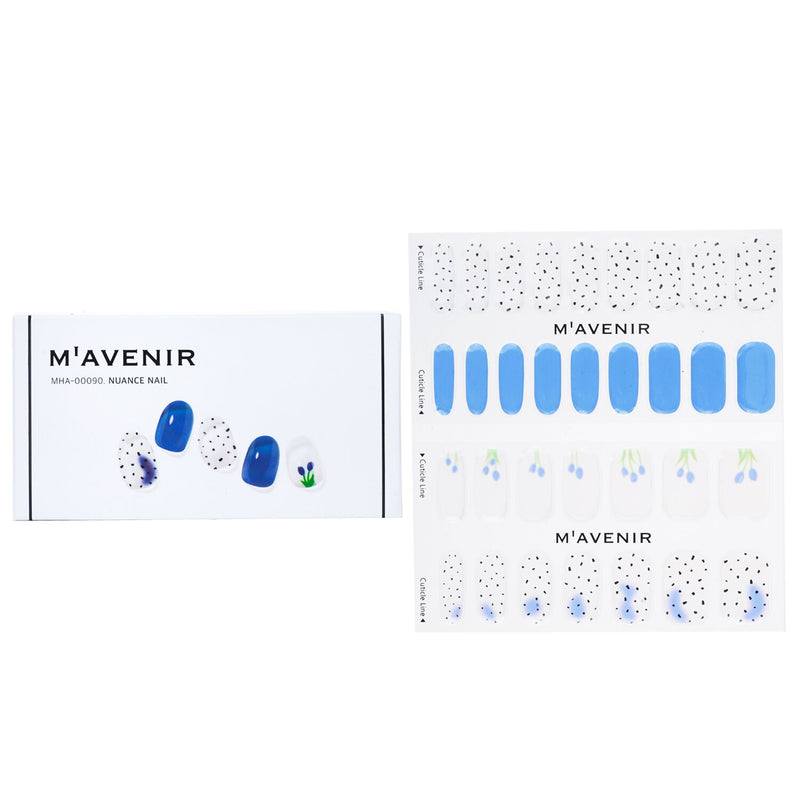 Mavenir Nail Sticker (Assorted Colour) - # Midnight Desert Nail  32pcs