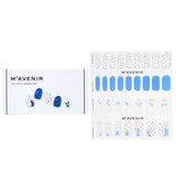 Mavenir Nail Sticker (Assorted Colour) - # Grid And Dot Tree Nail  32pcs