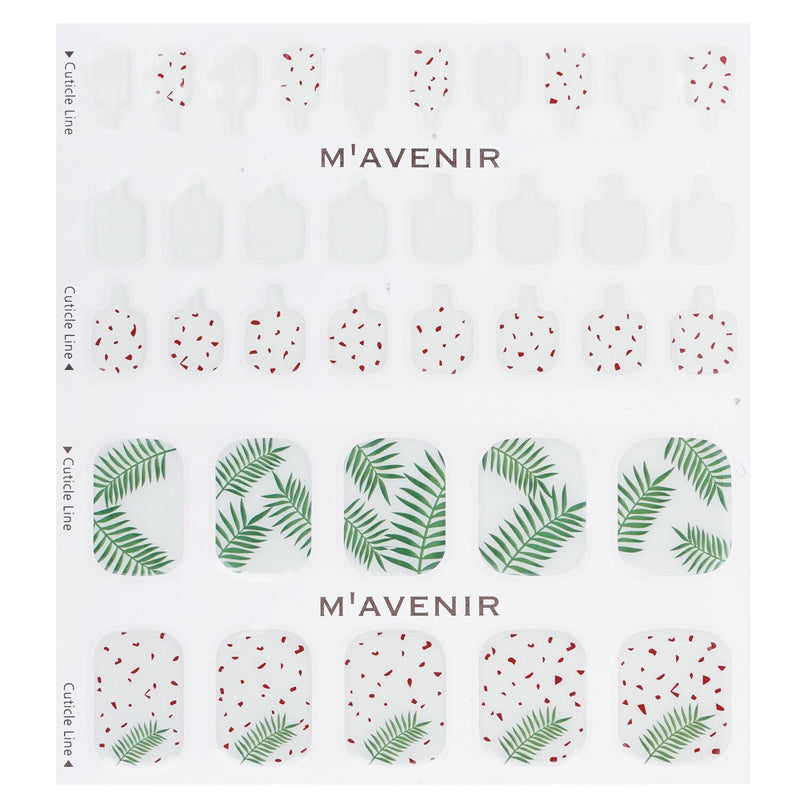 Mavenir Nail Sticker (Patterned) - # Greenery Pedi  36pcs