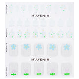 Mavenir Nail Sticker (White) - # Small Garden Pedi  36pcs