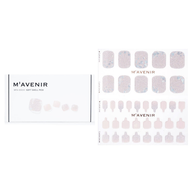 Mavenir Nail Sticker (Assorted Colour) - # Brillante Sepia Nail  32pcs