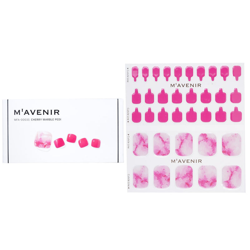 Mavenir Nail Sticker (Pink) - # Autumn Pink Rose Pedi  36pcs