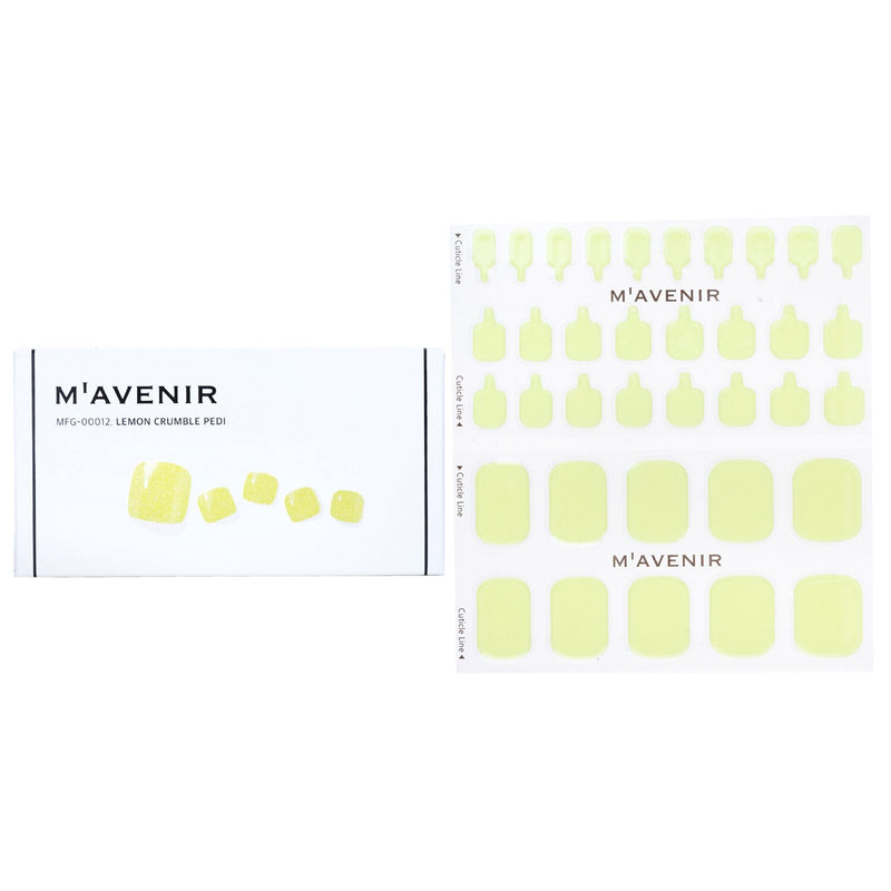 Mavenir Nail Sticker (Yellow) - # Lemon Drop Nail  32pcs