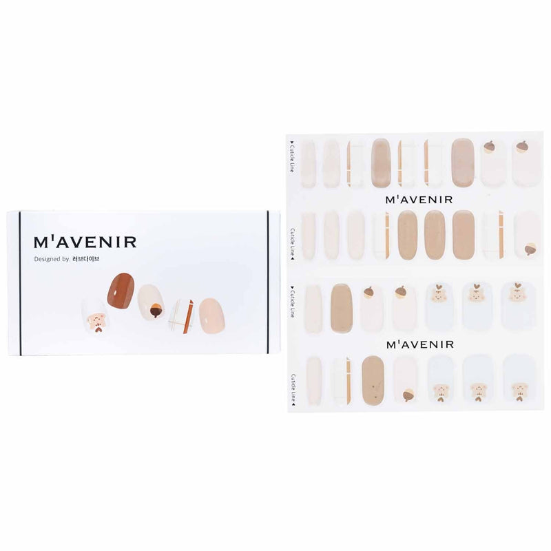 Mavenir Nail Sticker (Assorted Colour) - # Eating Squirrel Nail  32pcs