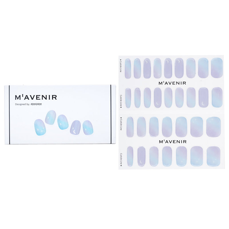 Mavenir Nail Sticker (Blue) - # Bright Road Night Nail  32pcs