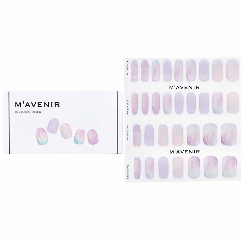 Mavenir Nail Sticker (Purple) - # Mystic Purple Nail  32pcs