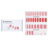 Mavenir Nail Sticker (Pink) - # Fiesta Pink Rose Nail  32pcs