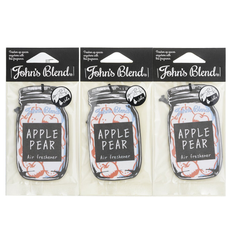 John's Blend Air Freshener - Apple Pear  3pcs