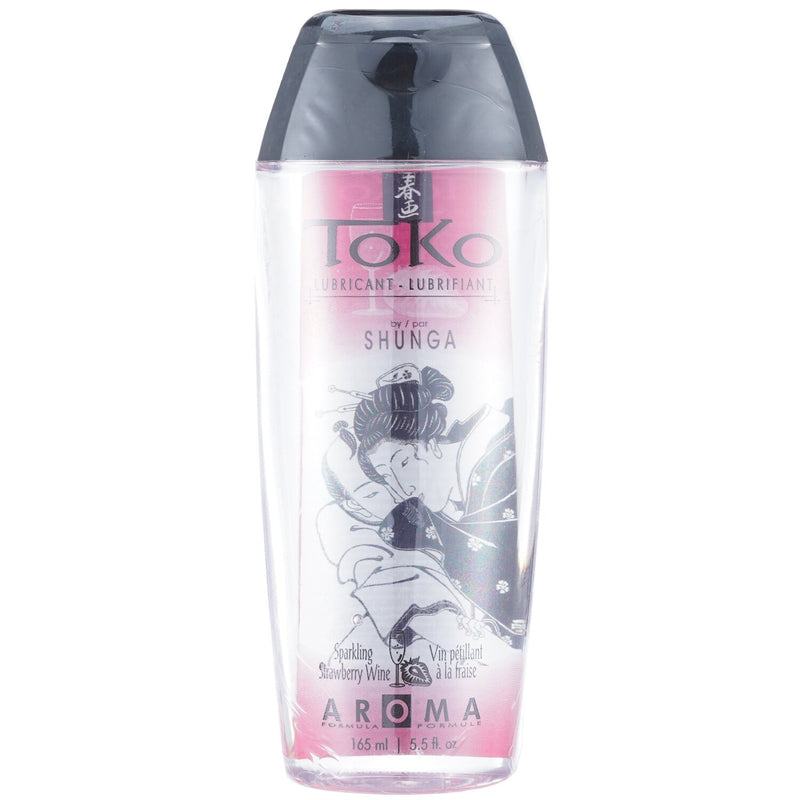 SHUNGA Toko Aroma Lubricant - Sparkling Strawberry Wine 064019  165ml/5.5oz