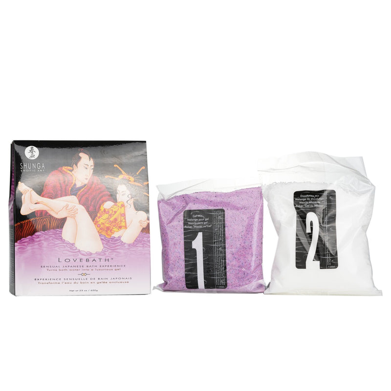 SHUNGA Love Bath Turns Bath Water Into a Luxurious Gel - Sensual Lotus 068024  650g/23oz