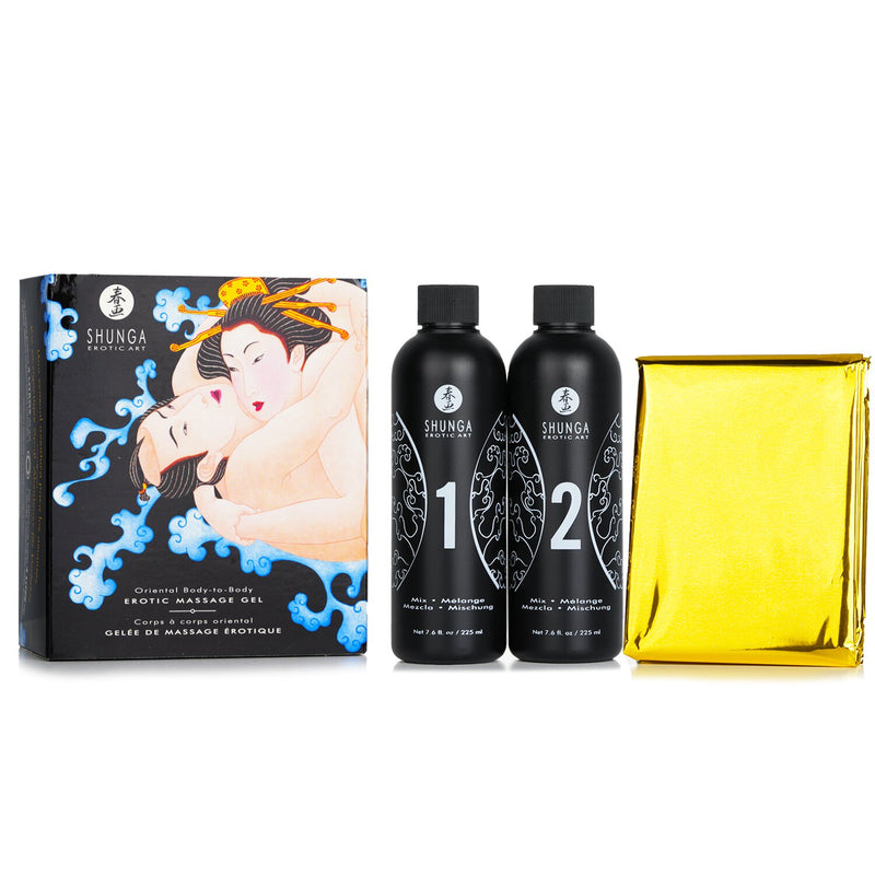 SHUNGA Oriental Body-to-Body Erotic Massage Gel - Exotic Fruit 077019  1pc