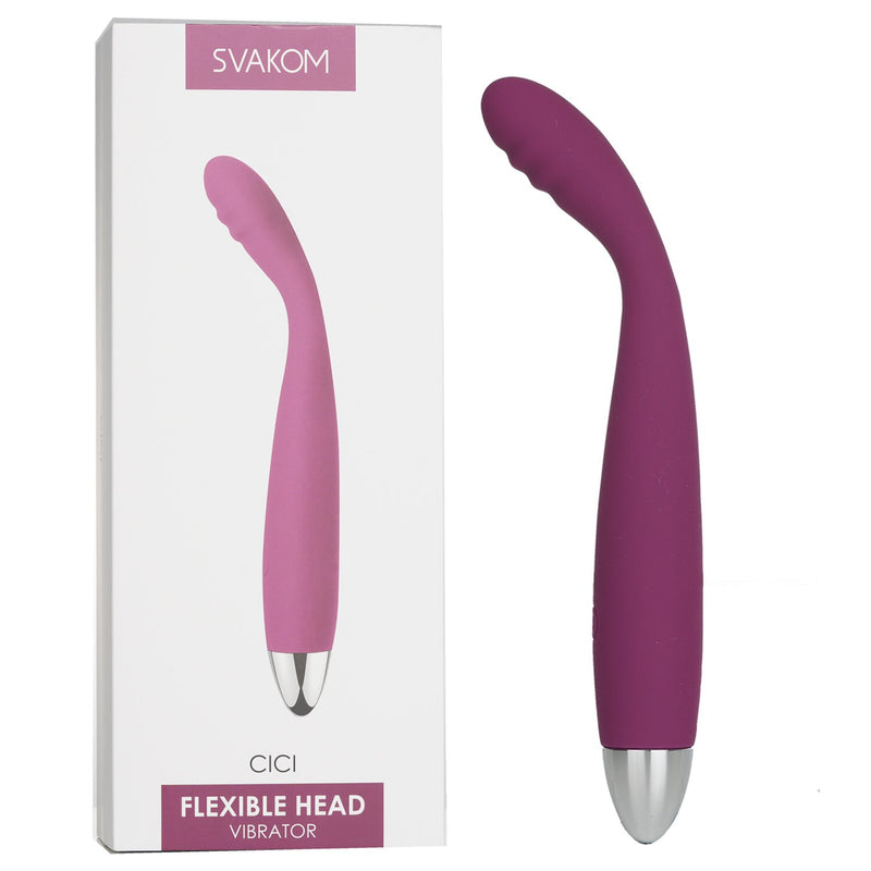 SVAKOM Cici Massager Vibrator - # Violet  1pc