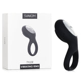 SVAKOM Tyler Vibrating Delay Ring - # Black 1pc Fresh Beauty Co. New Zealand SVAKOM Tyler Vibrating Delay Ring - # Black 1pc Fresh Beauty Co. New Zealand