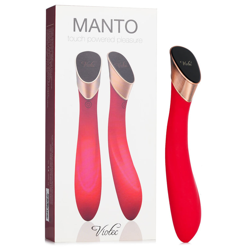 VIOTEC Manto G-spot Massager Vibrator - # Red  1pc