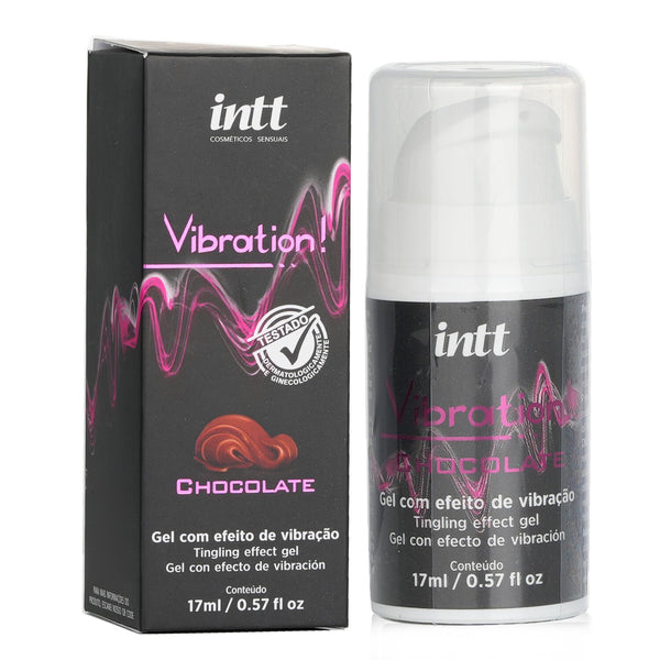 INTT Vibration Tingling Effect Gel - Chocolate  17ml/ 0.57oz