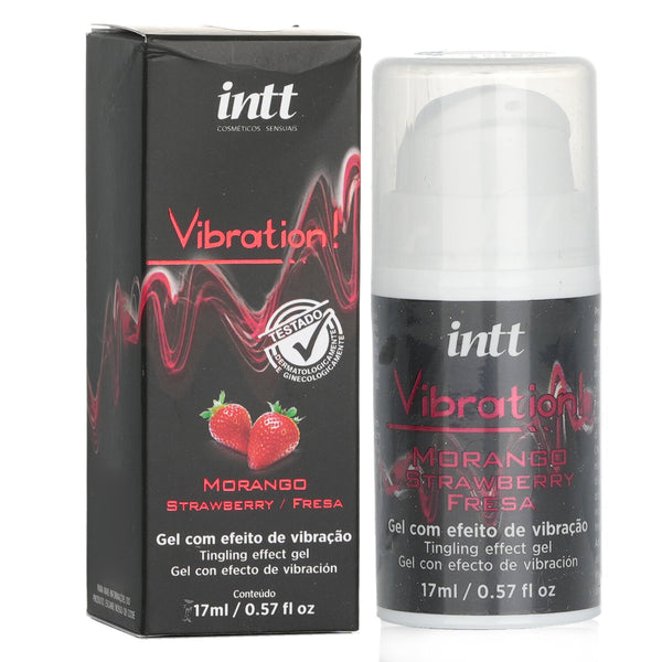 INTT Vibration Tingling Effect Gel - Strawberry  17ml/0.57oz