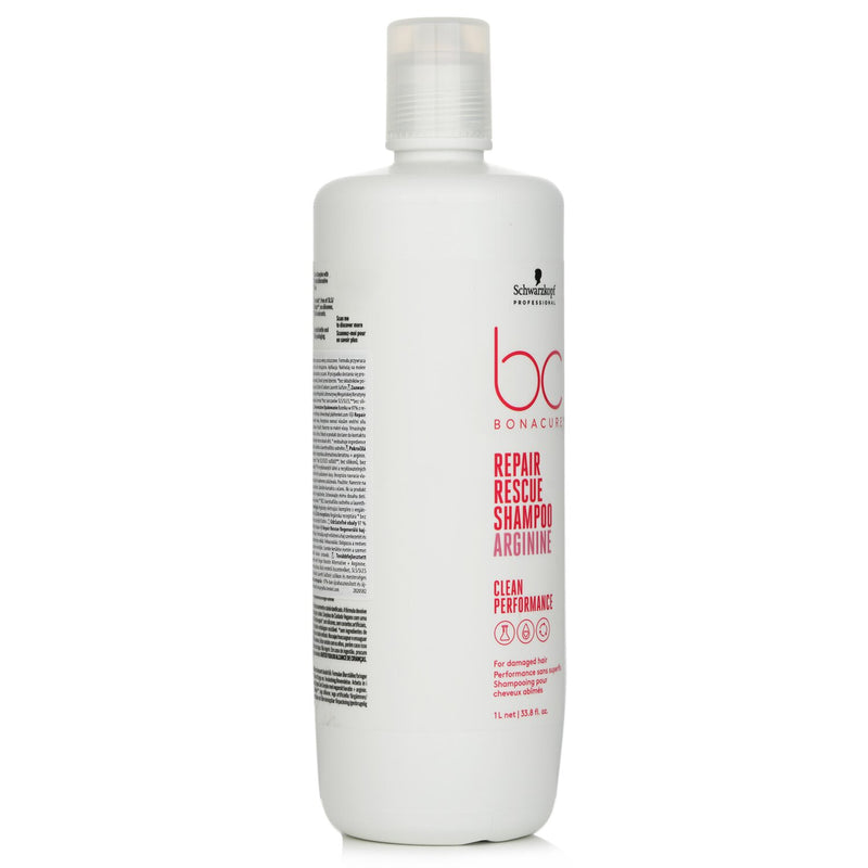 Schwarzkopf BC Repair Rescue Shampoo Arginine (For Damaged Hair)  1000ml/33.8oz