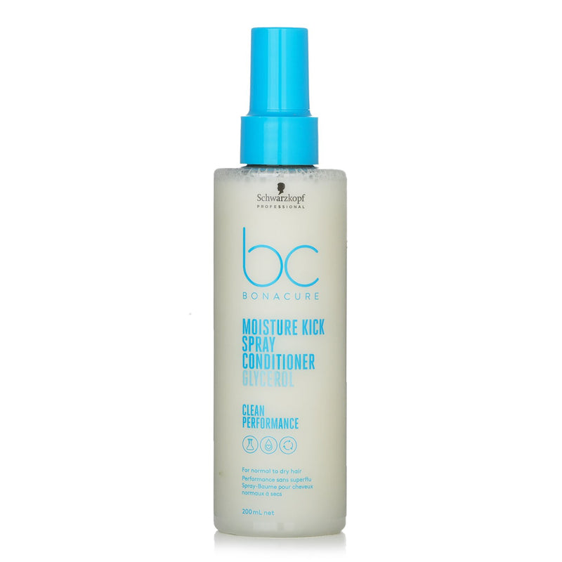 Schwarzkopf BC Moisture Kick Spray Conditioner Glycerol (For Normal To Dry Hair)  200ml/6.76oz