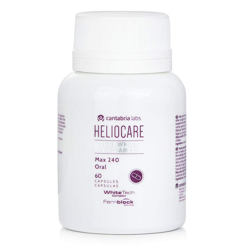 Heliocare by Cantabria Labs Purewhite Radiance Max 240 Oral  60capsules