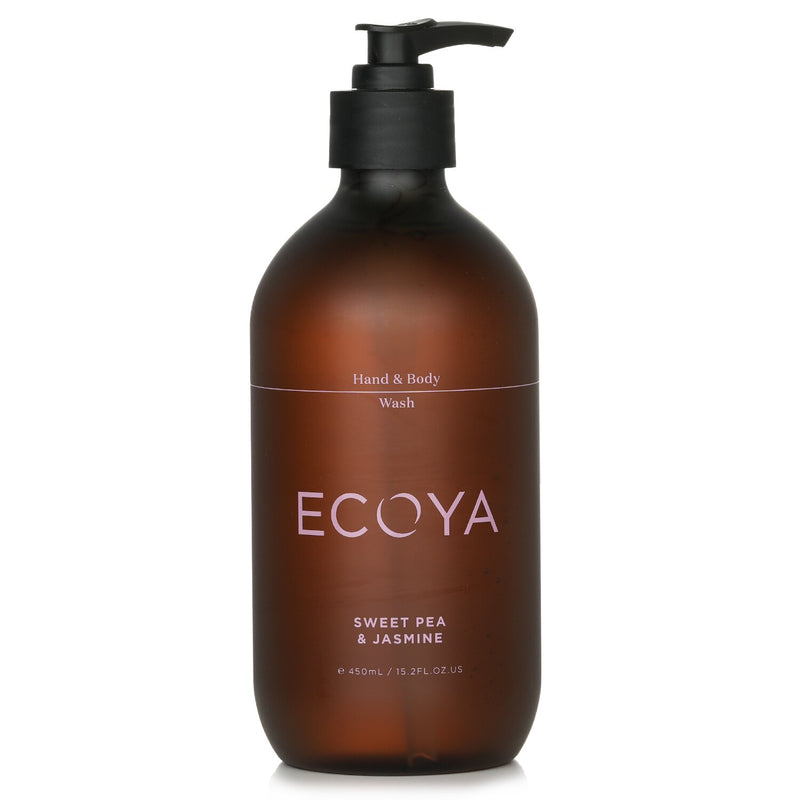 Ecoya Hand & Body Wash - Sweet Pea & Jasmine  450ml/15.2oz