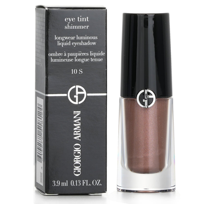 Giorgio Armani Eye Tint Shimmer Longwear Luminous Liquid Eyeshadow - # 10S Chestnut  3.9ml/0.13oz