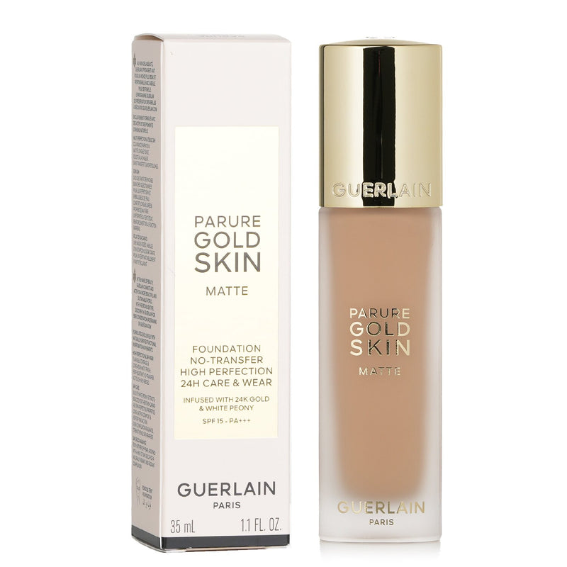 Guerlain Parure Gold Skin Matte Foundation SPF15 - # 2N Neutral  35ml/1.1oz