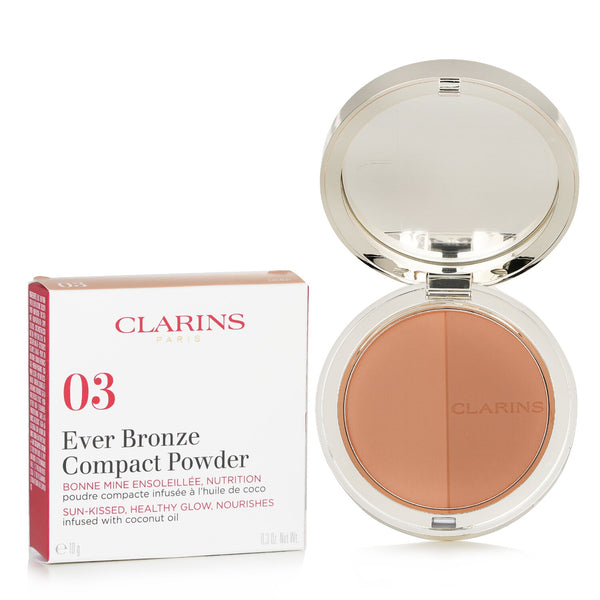 Clarins Ever Bronze Compact Powder - # 03 Deep  10g/0.3oz