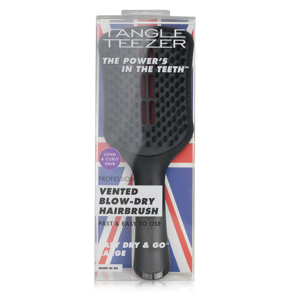 Tangle Teezer Professional Vented Blow-Dry Hair Brush (Large Size) - # Black  1pc