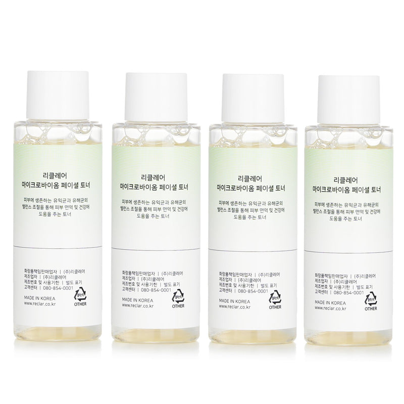 Reclar Microbiome Facial Toner  4x50ml