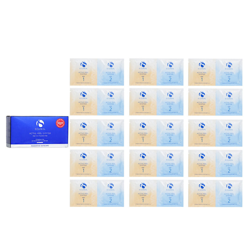 IS Clinical Active Peel System Step 1& 2 Treatment Pads  15x2.9ml/0.098