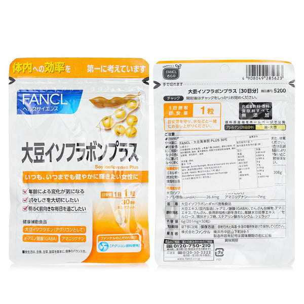 Fancl FANCL - Soy Isoflavone Plus 30 Days [Parallel Imports Product)  30capsules