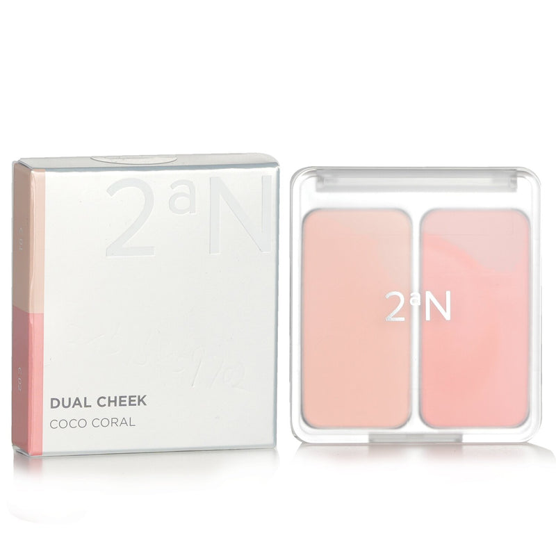 2aN Dual Cheek - # 3 Coco Coral  4.5x2