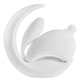 OSUGA Rabbit Moon Sip G-spot Vibrator with Night Light Holder - # White  1pc