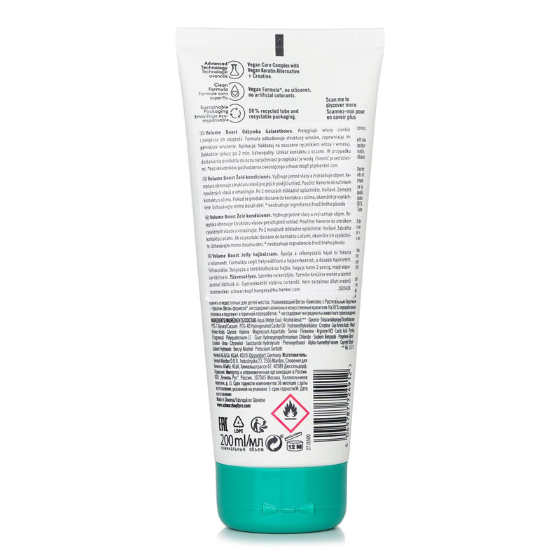 Schwarzkopf BC Bonacure Volume Boost Jelly Conditioner Creatine (For Fine Hair)  200ml/6.7oz