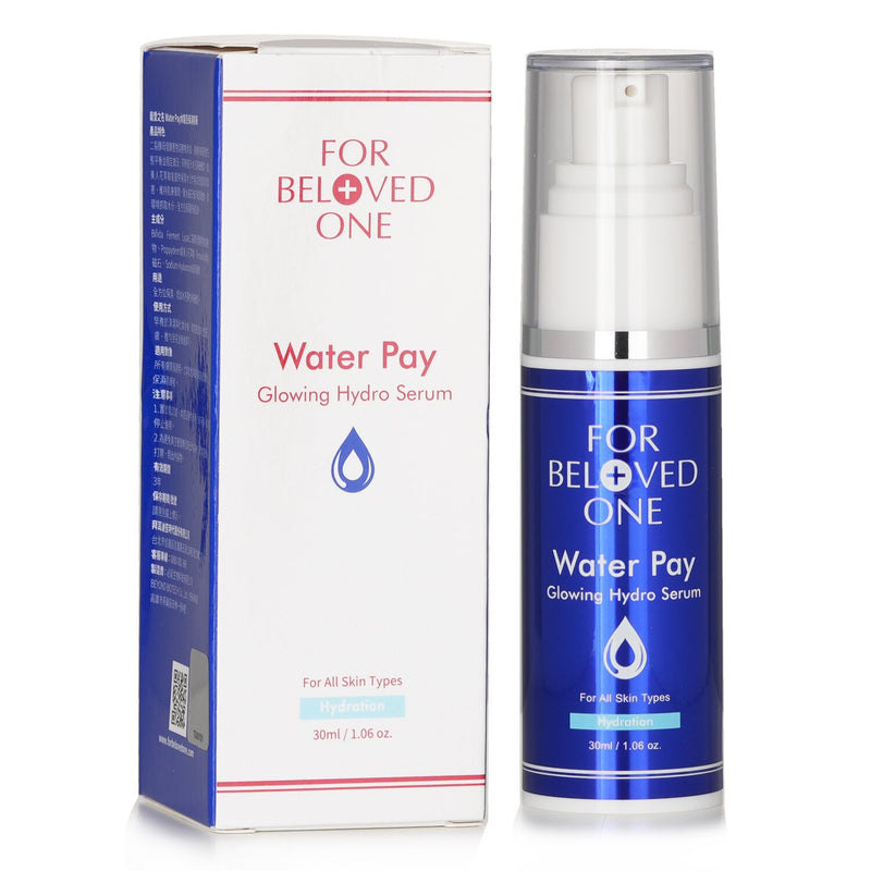 For Beloved One Water Pay Glowing Hydro Serum  30ml/1.06oz