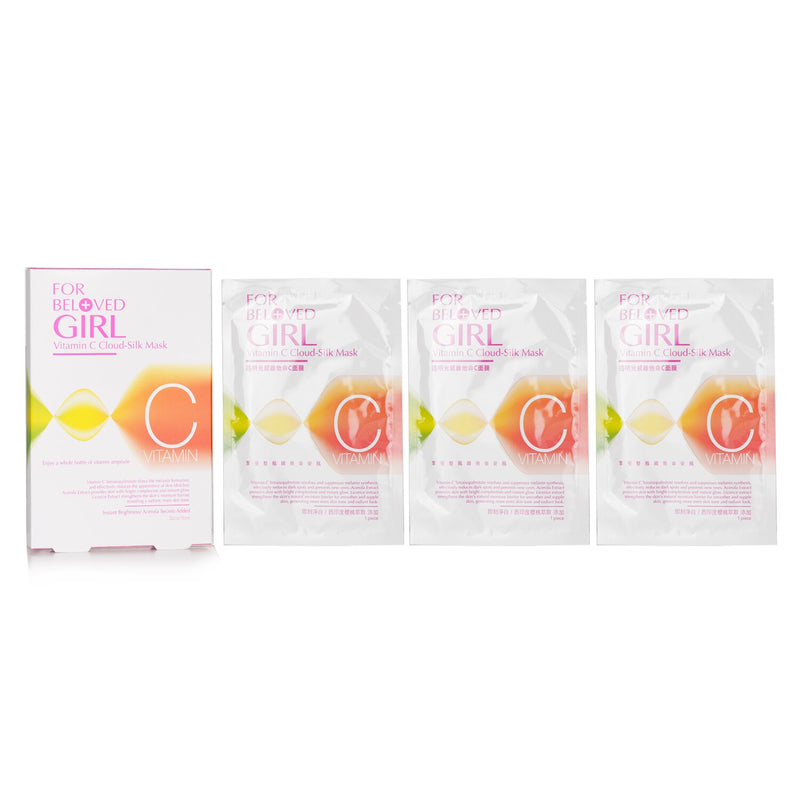 For Beloved One For Beloved Girl Vitamin C Cloud-Silk Mask  3sheets