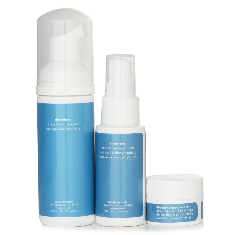 Bioelements 3-Step Mini Starter For Combination Skin Set  3pcs