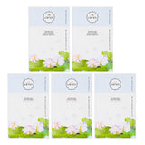 THE PURE LOTUS Lotus Leaf Mask - Soothing & Brightening  5pcs
