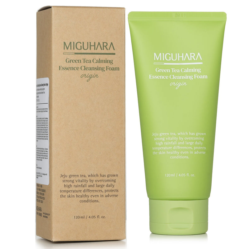 MIGUHARA Green Tea Calming Essence Cleansing Foam Origin  120ml/4.05oz