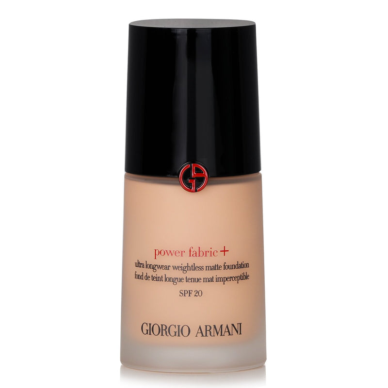 Giorgio Armani Power Fabric+ Ultra Longwear Weightless Matte Foundation SPF 20 - # 4.25  30ml/1oz