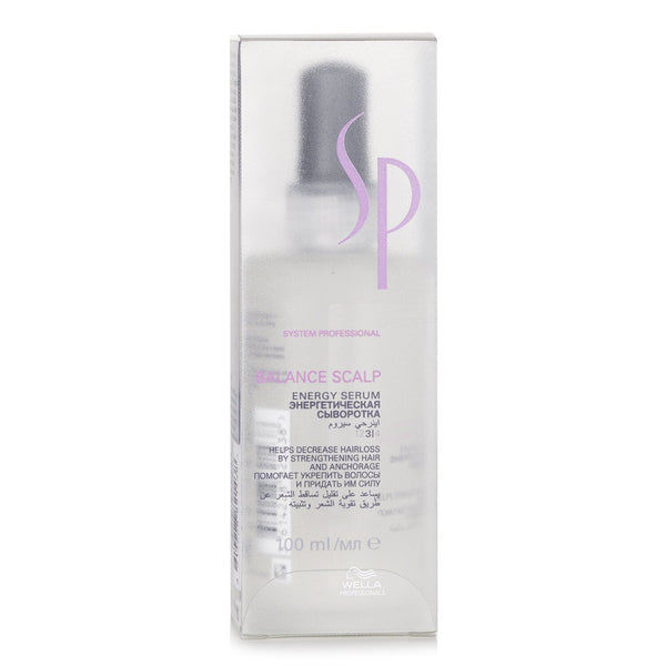 Wella SP Balance Scalp Energy Serum 3 (Helps Strengthening Hair and Anchorage)  100ml