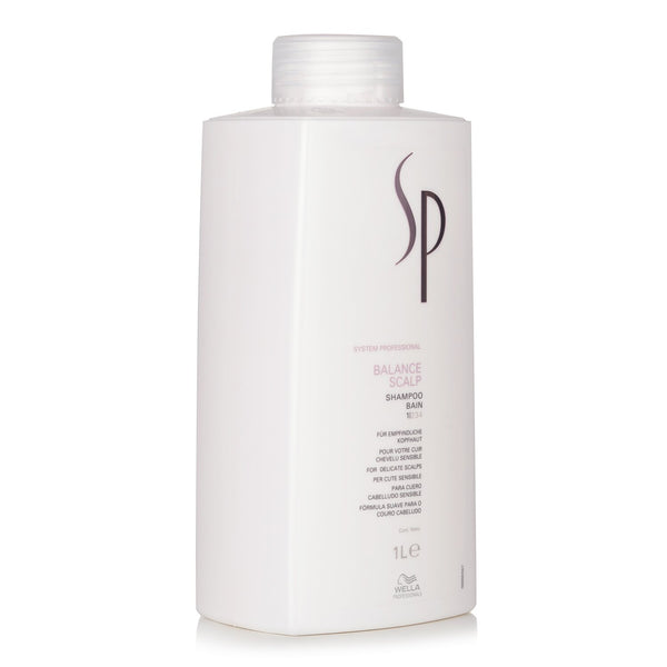 Wella SP Balance Scalp Shampoo (For Delicate Scalps)  1000ml