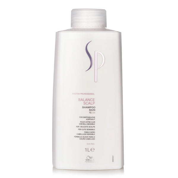 Wella SP Balance Scalp Shampoo (For Delicate Scalps)  1000ml