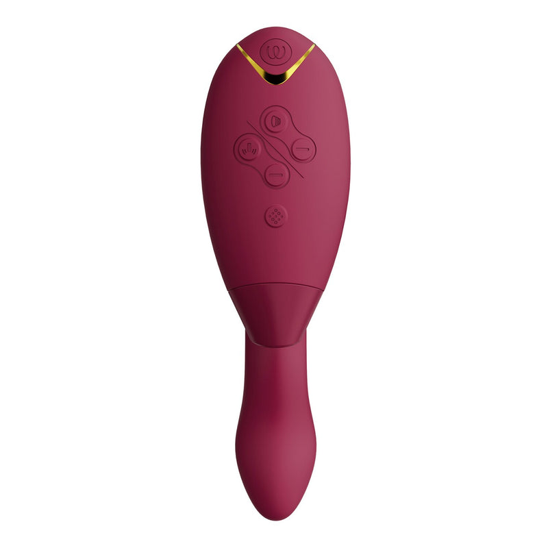 WOMANIZER Duo 2 Clitoral G-spot Vibrator - # Bordeaux  1pc