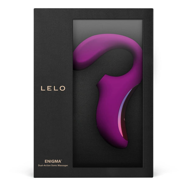 LELO Enigma Cruise Dual Stimulation Sonic Massager - # Deep rose  1pc