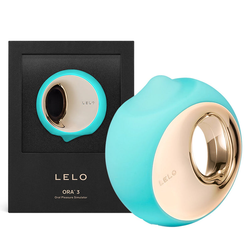 LELO Ora 3 Rotating Tongue Vibrator - # Aqua  1pc